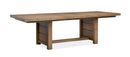 Plum Creek - Extendable Trestle Dining Table by Unique Piece Furniture