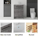24 Inch Floating Bathroom Vanity with Ceramic Sink and Soft-Close Door by HouseOfZazla