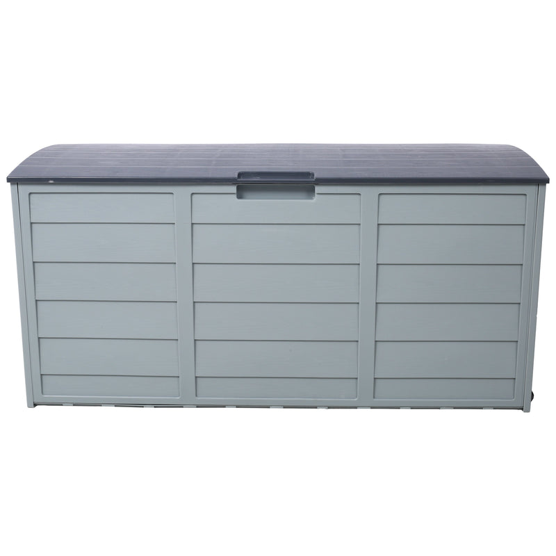 75 Gallon Resin Deck Box Storage Shed, photo 5 of 10