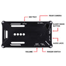 Black Transformer Decepticon Aluminum Bumper Case for iPhone 4/4S