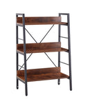 3 LAYER DISPLAY Bookshelf H Ladder Shelf Storage Shelves Rack Shelf Unit METAL FRAME, Tigger, 1 pc per carton
