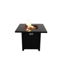 Outdoor Fire Pit For Outdoor Home Garden Backyard Fireplace - Black by HouseOfZazla