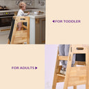 Solid Wood Learning Tower - Wood by Unique Piece Furniture