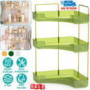 Bathroom Countertop Organizer 3 Tier Corner Makeup Storage Shelf Vanity Cosmetic Perfume Tray Clear Corner Rack for Bedroom Bathroom Kitchen