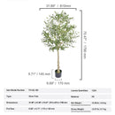 Artificial Olive Tree - 6 FT Tall Faux Plant