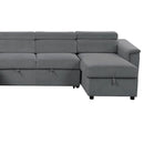 Harvey - Power Recliner Sleeper Sectional by HouseOfZazla