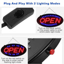 Neon Open Sign with LED Flash/Static Modes for Shops by LJGDeals