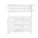 On Trend Multifunctional Tipping Bucket Shoe Cabinet With Storage Shelf & 6 Flip Drawers by HouseOfZazla