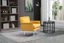 Accent Chair, Living Room Chair / leisure single sofa with acrylic feet