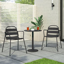 Terra Nova - Bistro Set - Matte Black by HouseOfZazla