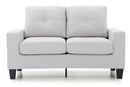 Newbury - Track Arm Loveseat For Cozy Spaces by HouseOfZazla