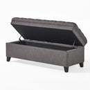 Juliana Storage Ottoman With Birch Legs by HouseOfZazla