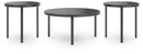 Dorylin - Occasional Table Set (Set of 3) - Black
