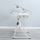 Adjustable Tempered Glass Drafting Printing Table With Chair by HouseOfZazla