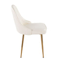 Marcel - Contemporary / Glam Dining Chair (Set of 2) by HouseOfZazla
