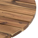 Round Table, Durable Solid Wood by HouseOfZazla