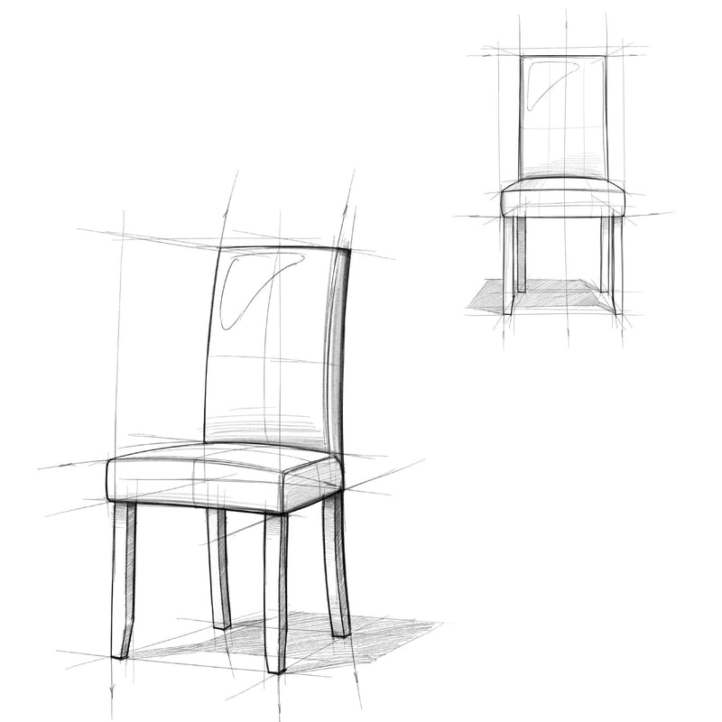 Acadian - Parson Dining Chair (Set of 2) - Distressed Black, photo 3 of 5