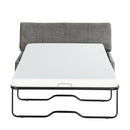 Twin Size Folding Ottoman Sleeper Bed With Mattress Convertible Guest Bed by HouseOfZazla