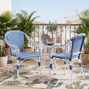 Outdoor Bistro Chairs with Aluminum Frame, Set of 2 by HouseOfZazla
