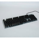 Wired Gaming Keyboard Mouse Set Colorful Rainbow Backlit 104 Keys Gaming Keyboard w/ RGB DPI Adjustable Gaming Mouse