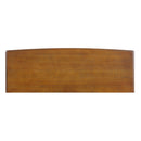 40" Console Table with Storage Shelf, Retro Entryway Table with Adjustable Storage Shelf, Sofa Couch Table for Hallway, Entry Way, Living Room, Foyer, Natural Walnut