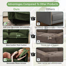 Modern Slipcovered 2-Seat Sofa