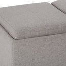 Avalon - Upholstered Storage Ottoman by HouseOfZazla