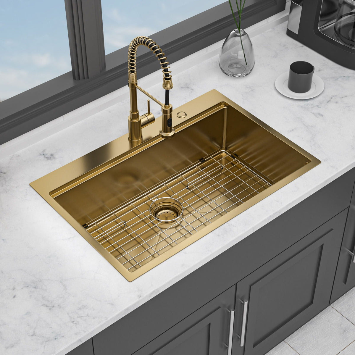 Drop In Kitchen Sink Stainless Steel 16 Gauge, photo 31 of 38