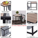 End Table Side Accent Metal Magazine Organizer by LJGDeals