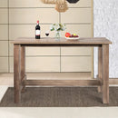 Multifunctional Counter Height Dining Table for Dining Room and Kitchen by LJGDeals