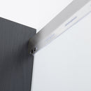 Nova Series - Garage Cabinet Set B With Soft Closing Mechanism - Metallic Gray by HouseOfZazla