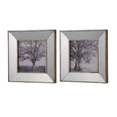 Vintage Reflective Picture Frames (Set of 2) - Silver by Unique Piece Furniture