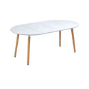 Extensible Table, Dining Table, Office Table, Coffee Table Metal Leg by Unique Piece Furniture