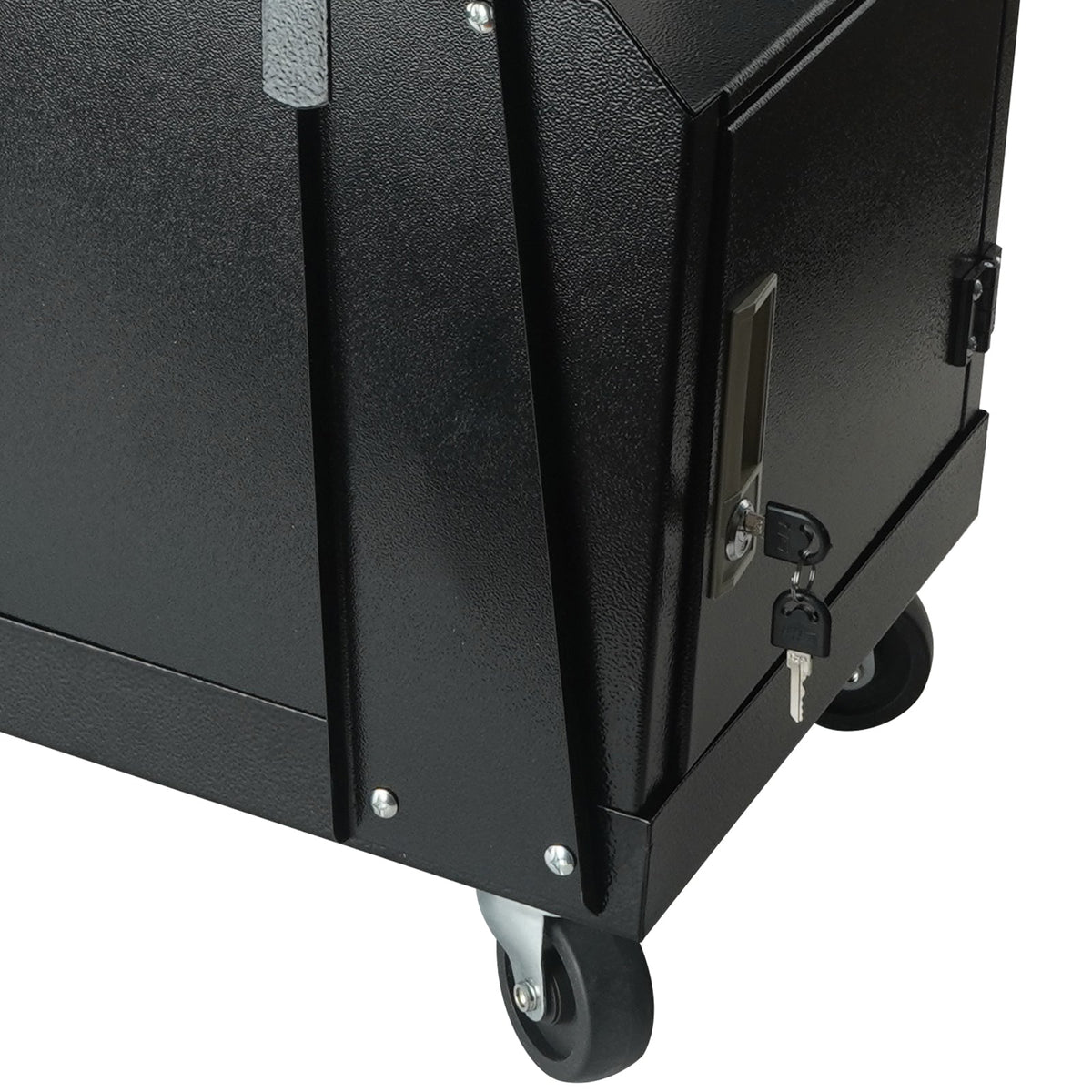 Welding Cart, 2-Tier Heavy Duty Welder Cart with Lockable Cabinet, photo 3 of 10