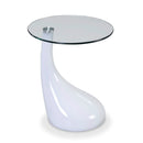 Lava - Accent Table With Curved Base by HouseOfZazla