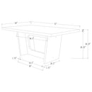 Maroney - Dining Table - Espresso by HouseOfZazla