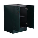 Modern Freestanding Bathroom Vanity With Soft Close Cabinet Doors by HouseOfZazla