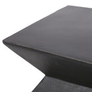Outdoor Lightweight Concrete Side Table by HouseOfZazla