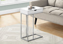 Accent Table, C - Shaped Contemporary & Modern Design by HouseOfZazla