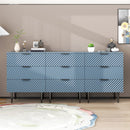 3 Drawer Cabinet, Accent Storage Cabinet, Suitable for Bedroom, Living Room, Study