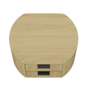 Olivia - Nightstand With 2 Drawers - Oak by HouseOfZazla
