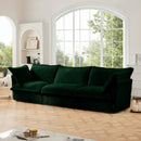 Slipcovered Modern 3 Seater Sofa