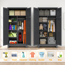 73'' Tall Metal Tool Storage Cabinet