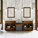 James Martin Bellshire 96" Double Bathroom Vanity, Honey Oak