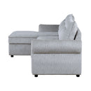 Montana - Sofabed With Storage - Gray by HouseOfZazla
