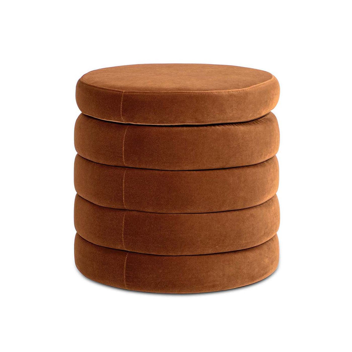 Fuji - Oversized Round Storage Ottoman, photo 25 of 31