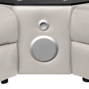 Nova - Sectional With Bluetooth Speaker, LED And Lifting Wine Cabinet by HouseOfZazla