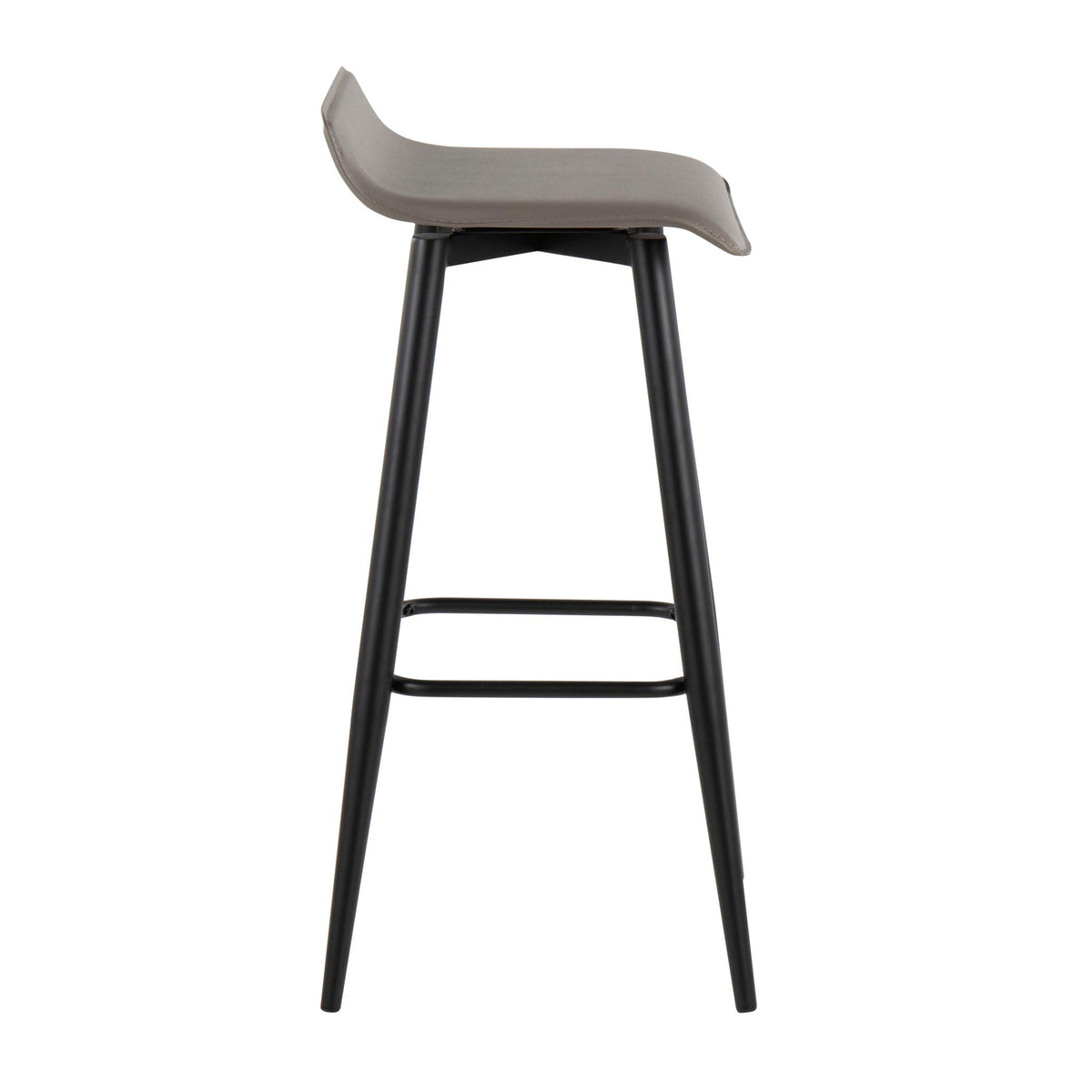 Ale - Contemporary Fixed Height Bar Stool (Set of 2), photo 9 of 20