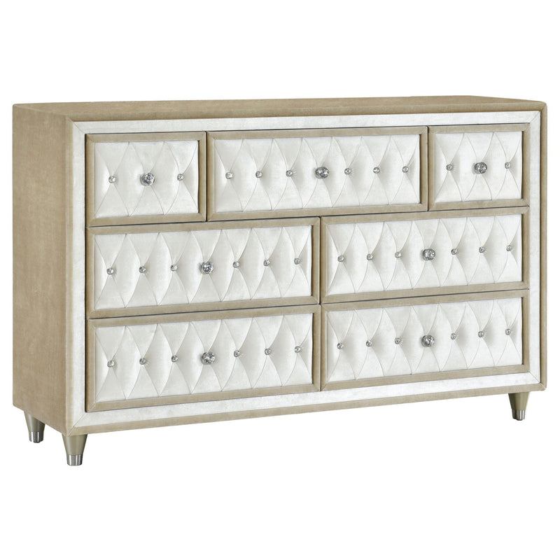 Antonella 4-piece Queen Bedroom Set Ivory, photo 6 of 7