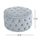 Modern Glam Ottoman Velvet by HouseOfZazla
